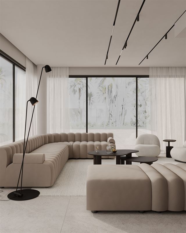 Brand-new, ultra-modern, high-quality, modern-style beachfront villa in Cortijo Blanco, San Pedro