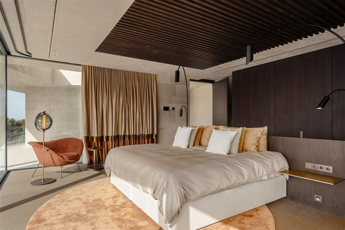 Newly built luxury eco-villa with panoramic sea views in the beautiful Monte Mayor area, Benahavis