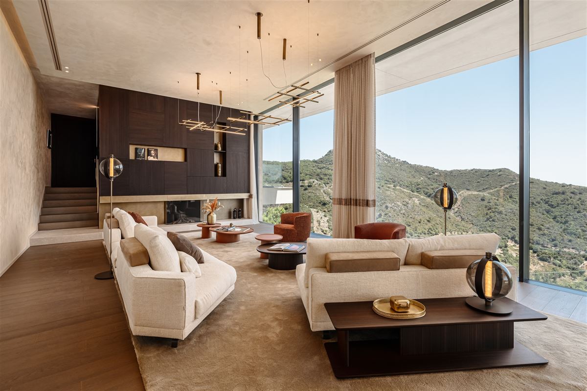 Newly built luxury eco-villa with panoramic sea views in the beautiful Monte Mayor area, Benahavis