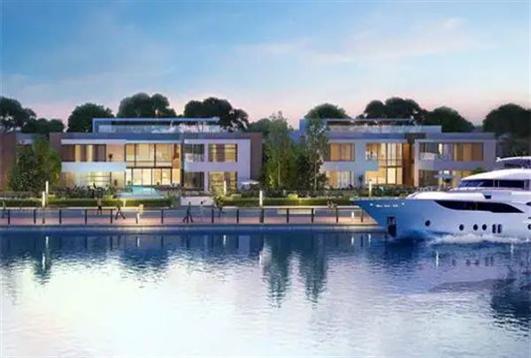 Villa's aan het kanaal