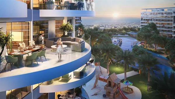 Damac Lagoon Uitzicht