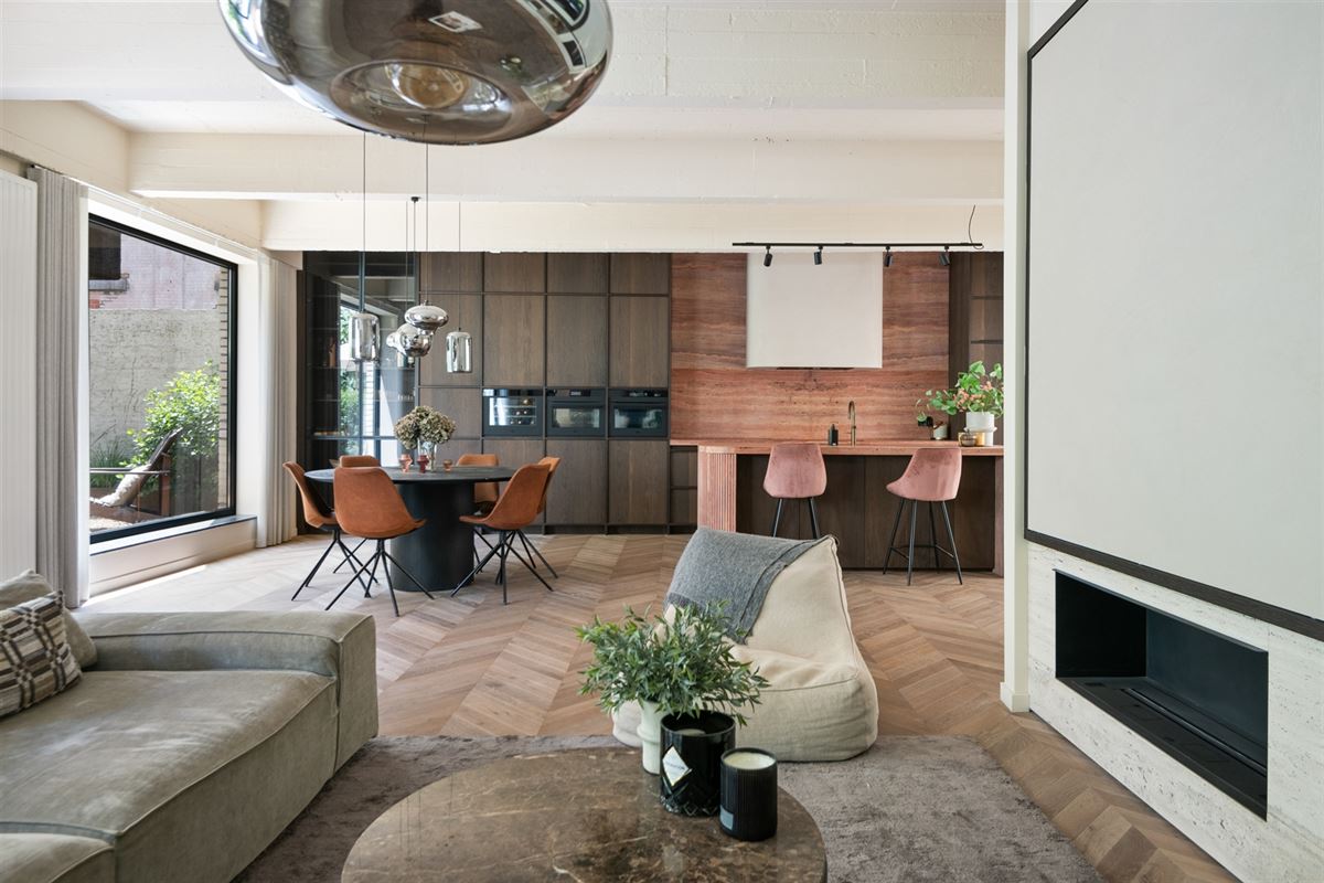 Discreet gelegen designparel in hartje Zuid Antwerpen