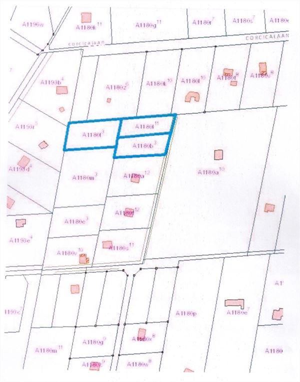 Mooie bouwgrond van 3.502m² voor een weekendverblijf te Essen Horendonk.