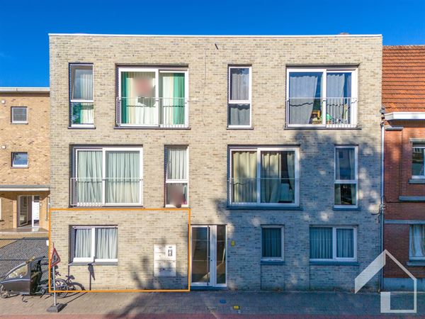 Gelijkvloersappartement met tuin