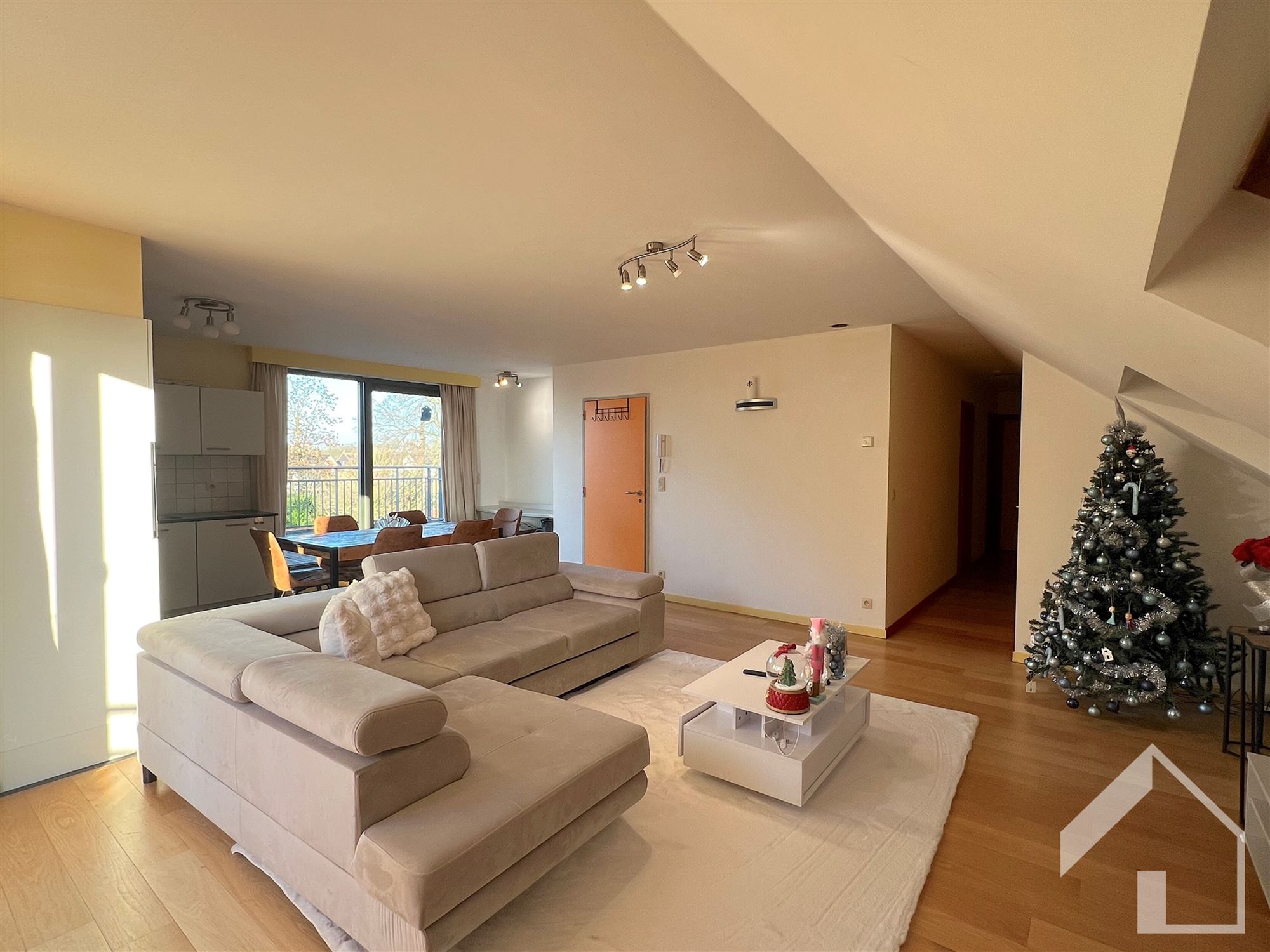 Dakappartement in het centrum van Broechem