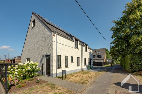 Nieuwbouwwoning 2020 met 3 a 4 slaapkamers, tuin en dubbele carport