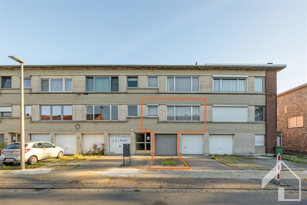 2-slaapkamerappartement met garage, tuin en extra kamer/atelier/berging/slaapkamer