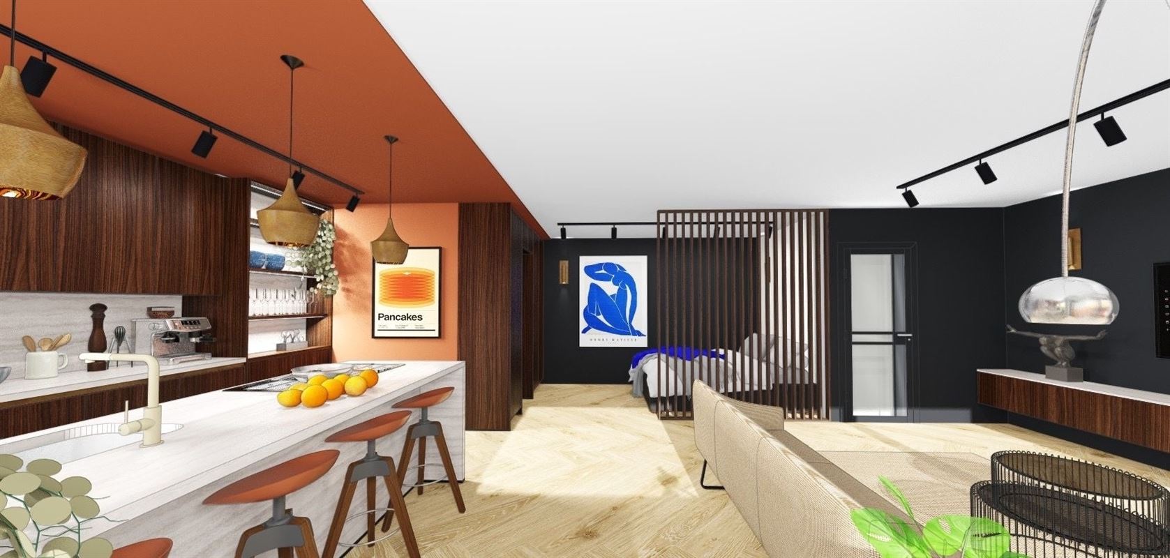 Van Becelaere / Studio +/- 48m² à rénover