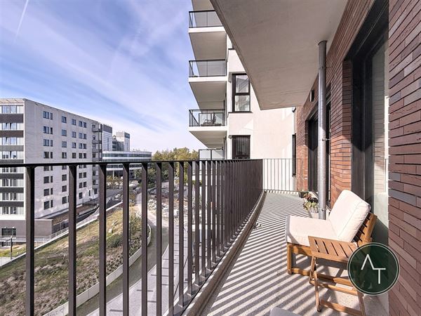 Delta / App. 1ch +/- 68m² avec terrasse +/- 9,6m²
