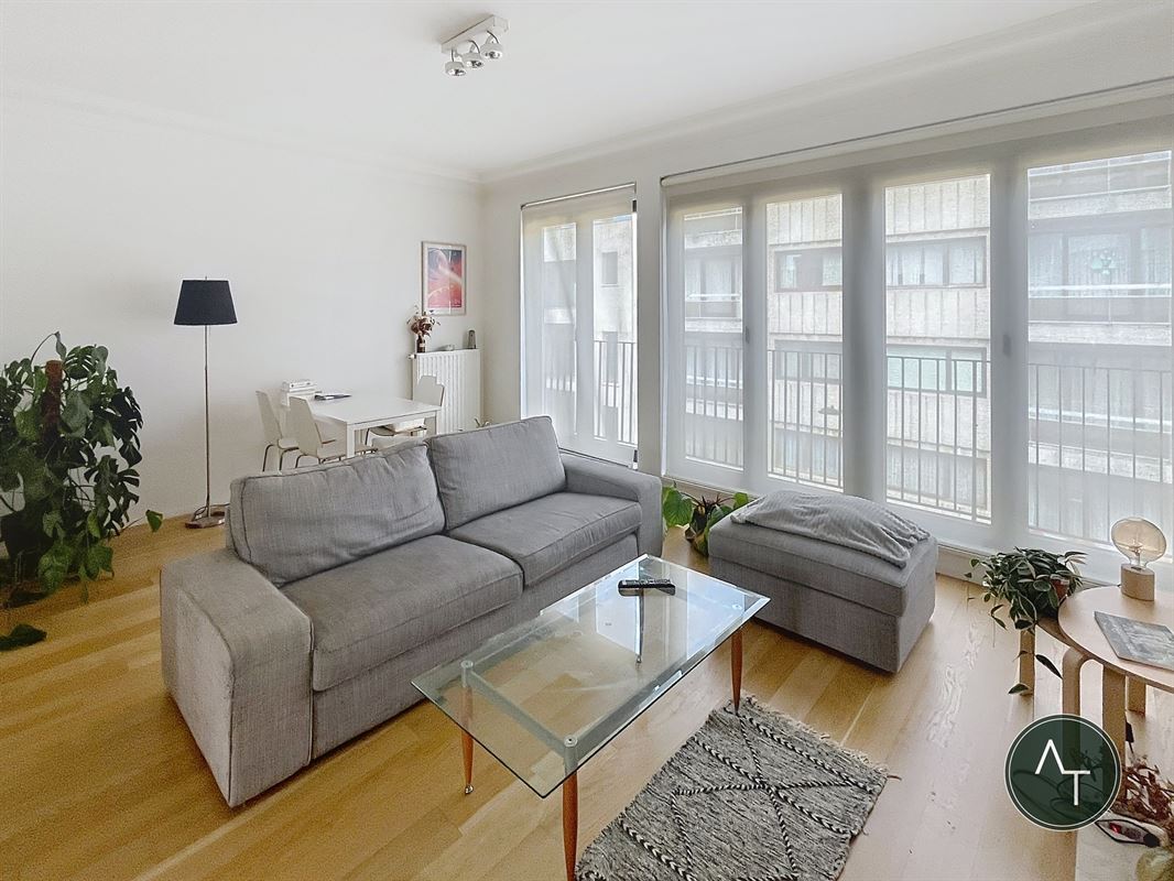 Montjoie / App. 1ch (meublé) +/- 73m² avec jardin commun