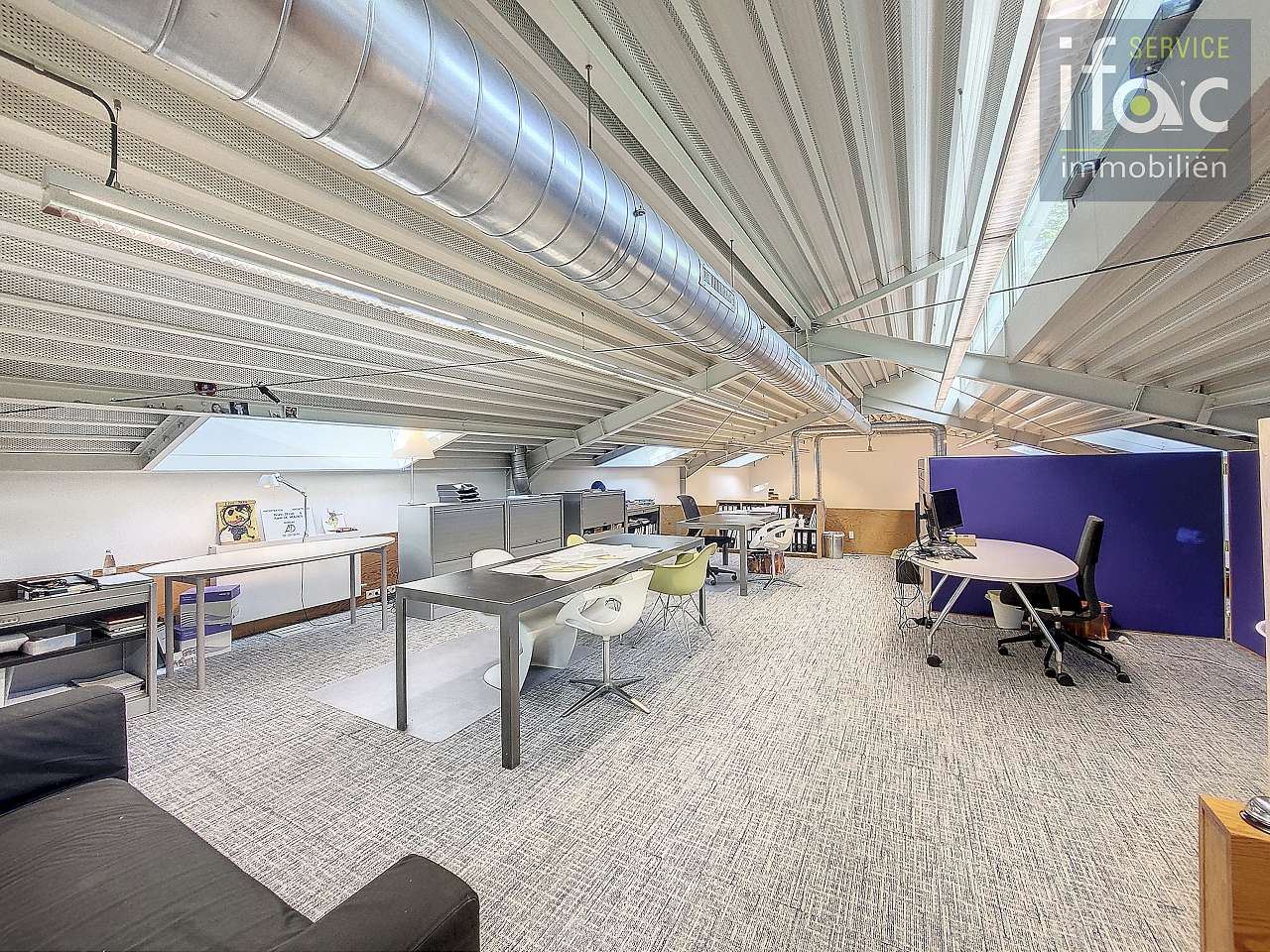 Kantoorruimte/atelier met duplexapp. in centrum Tervuren