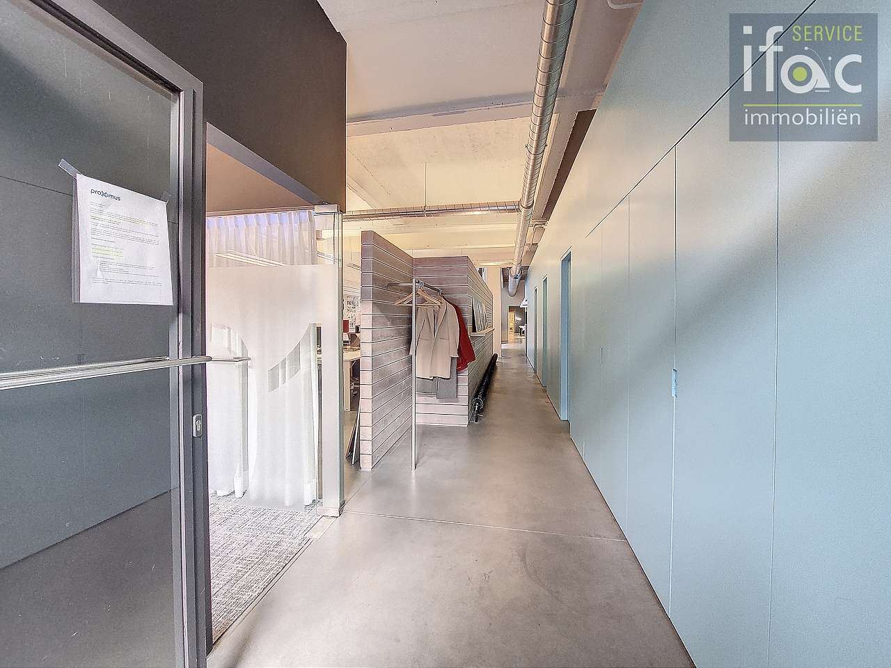 Kantoorruimte/atelier met duplexapp. in centrum Tervuren