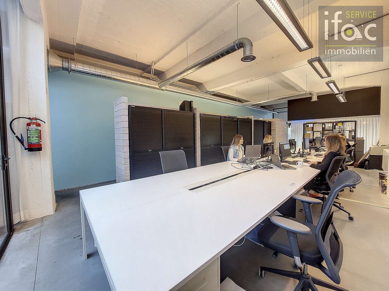 Kantoorruimte/atelier met duplexapp. in centrum Tervuren