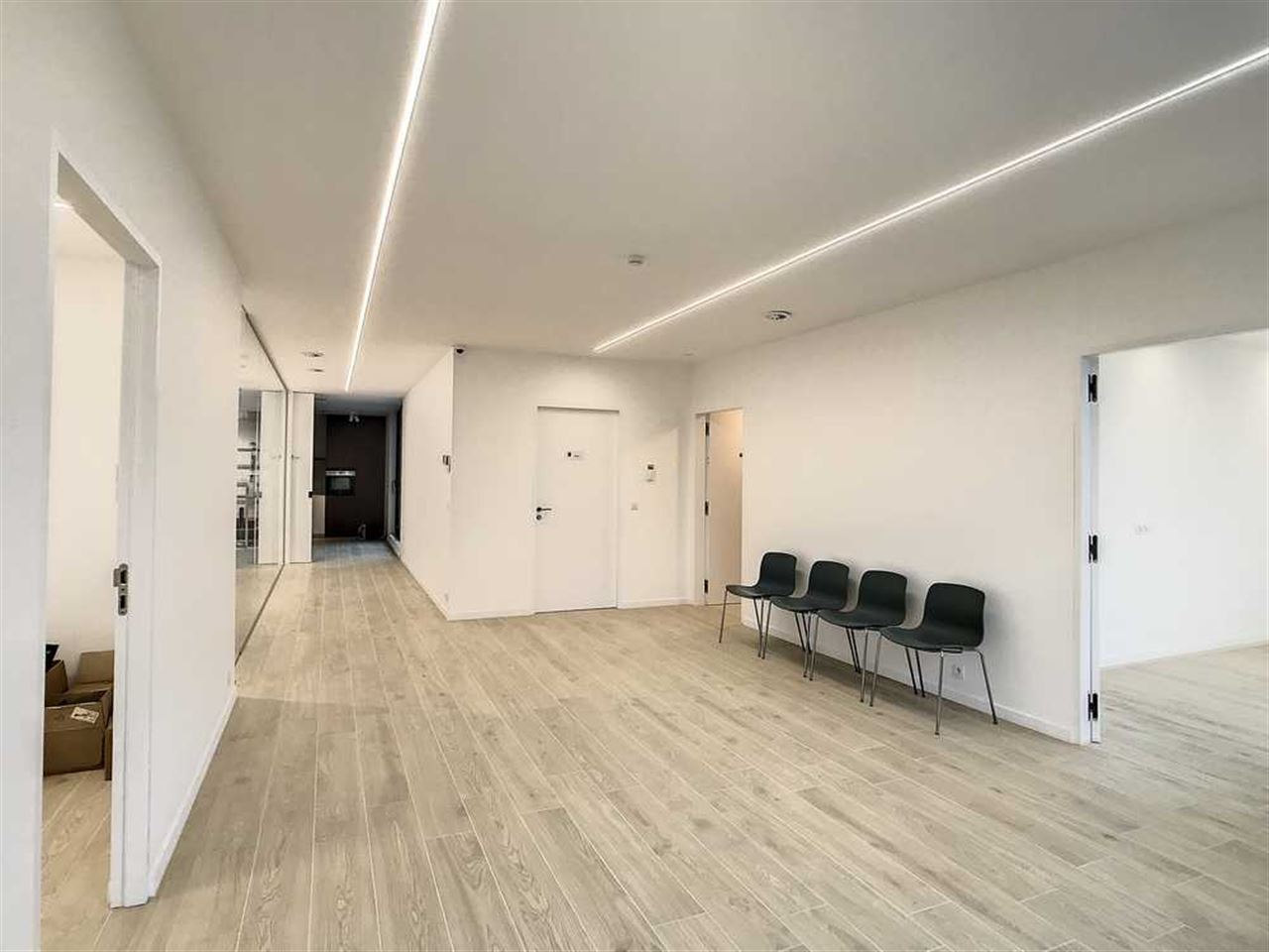 Modern and bright practice spaces in a new building