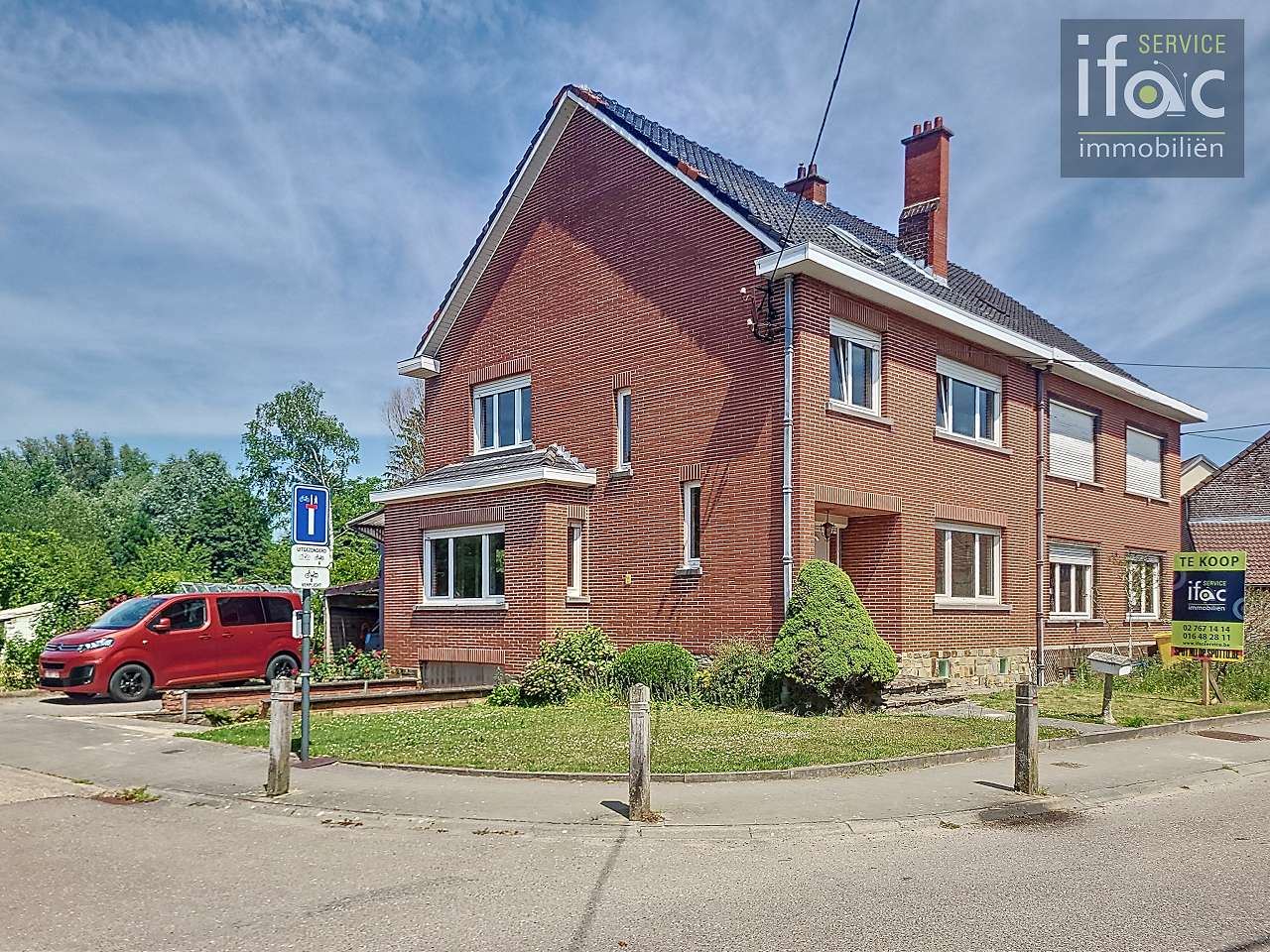 Rustig gelegen woning voor totaalrenovatie in Leefdaal