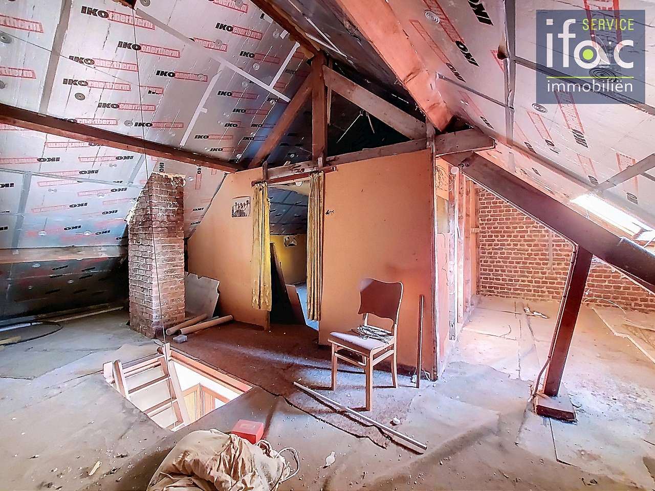 Rustig gelegen woning voor totaalrenovatie in Leefdaal