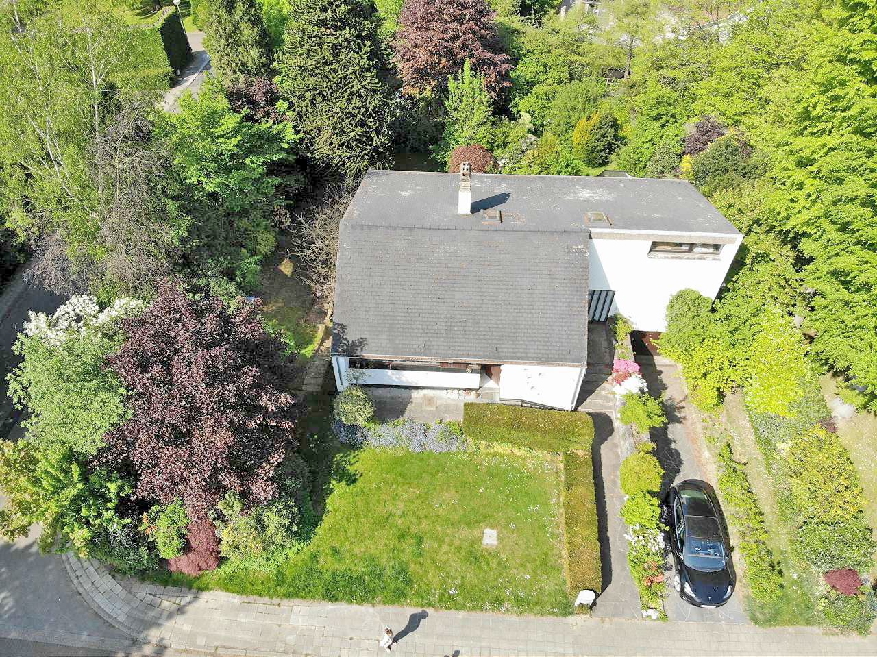 Zonovergoten te renoveren villa nabij Zoniënwoud