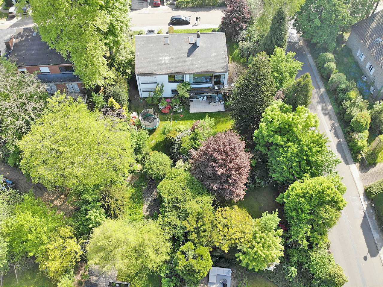 Zonovergoten te renoveren villa nabij Zoniënwoud