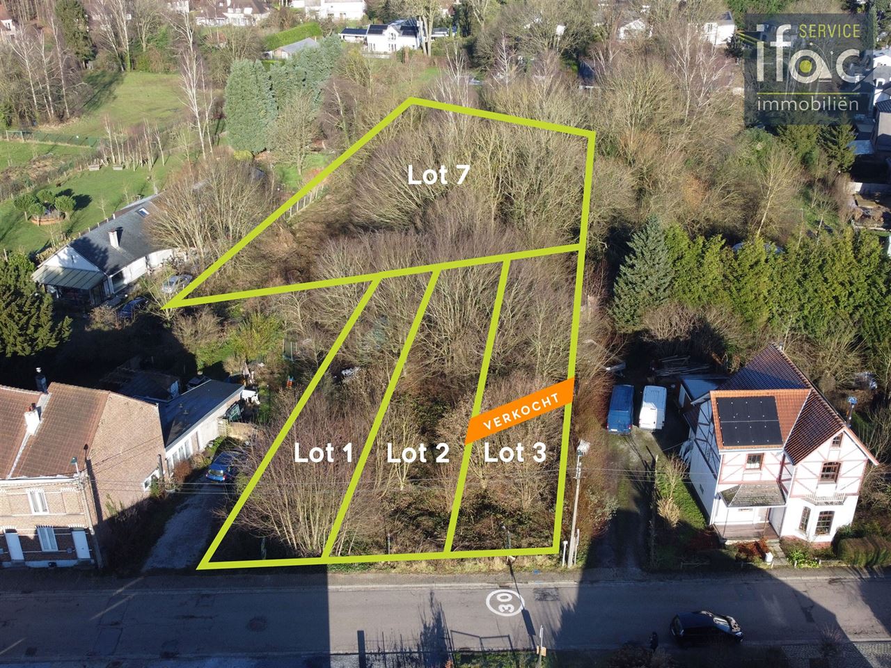 Favourably located plot 3a59ca, near the Sonian Forest!