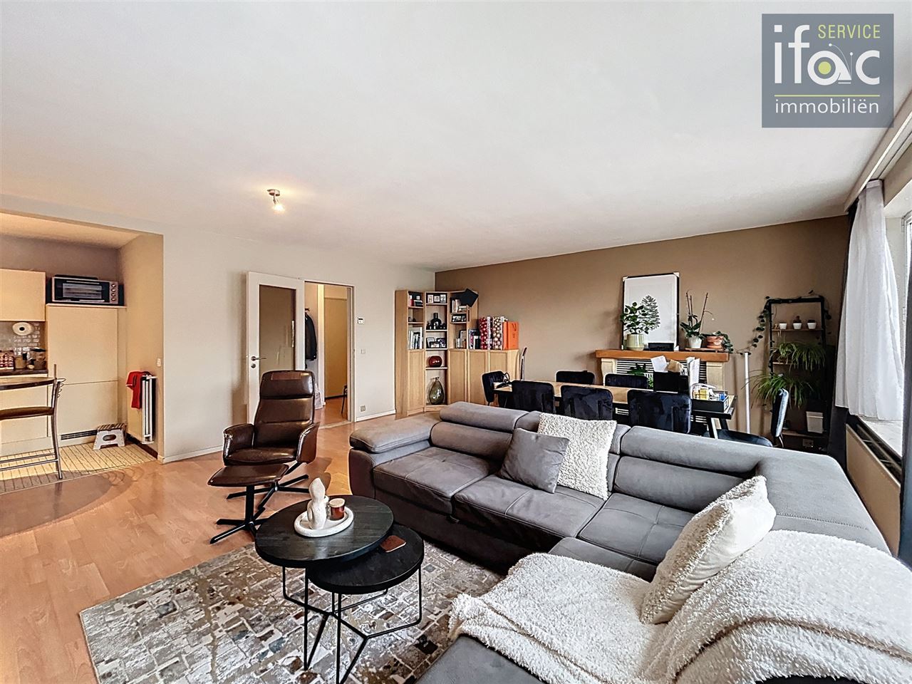 Ruim appartement met garage in Zaventem