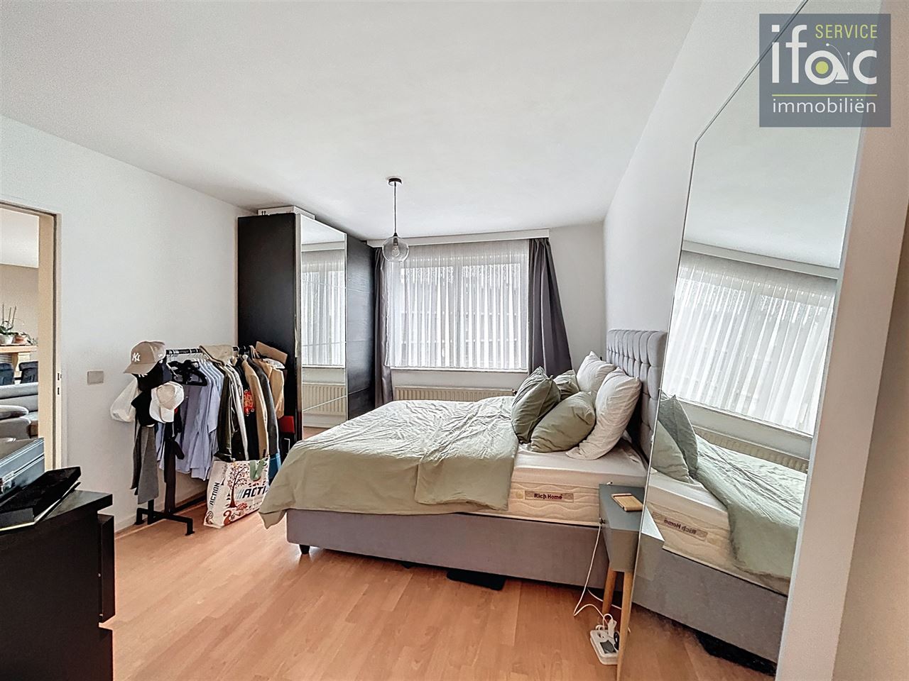 Ruim appartement met garage in Zaventem