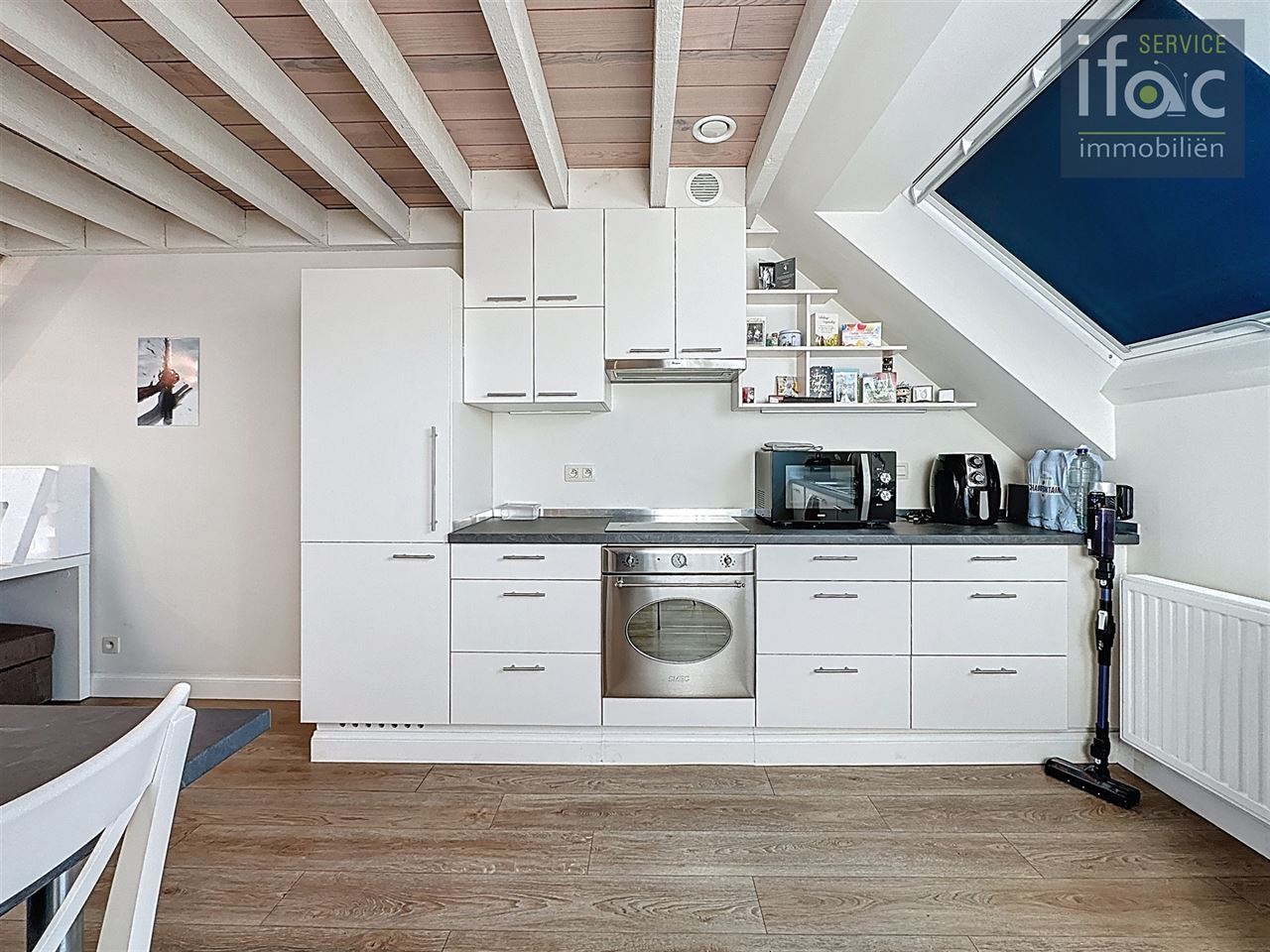 Appartement met mezzanine in herenhuis