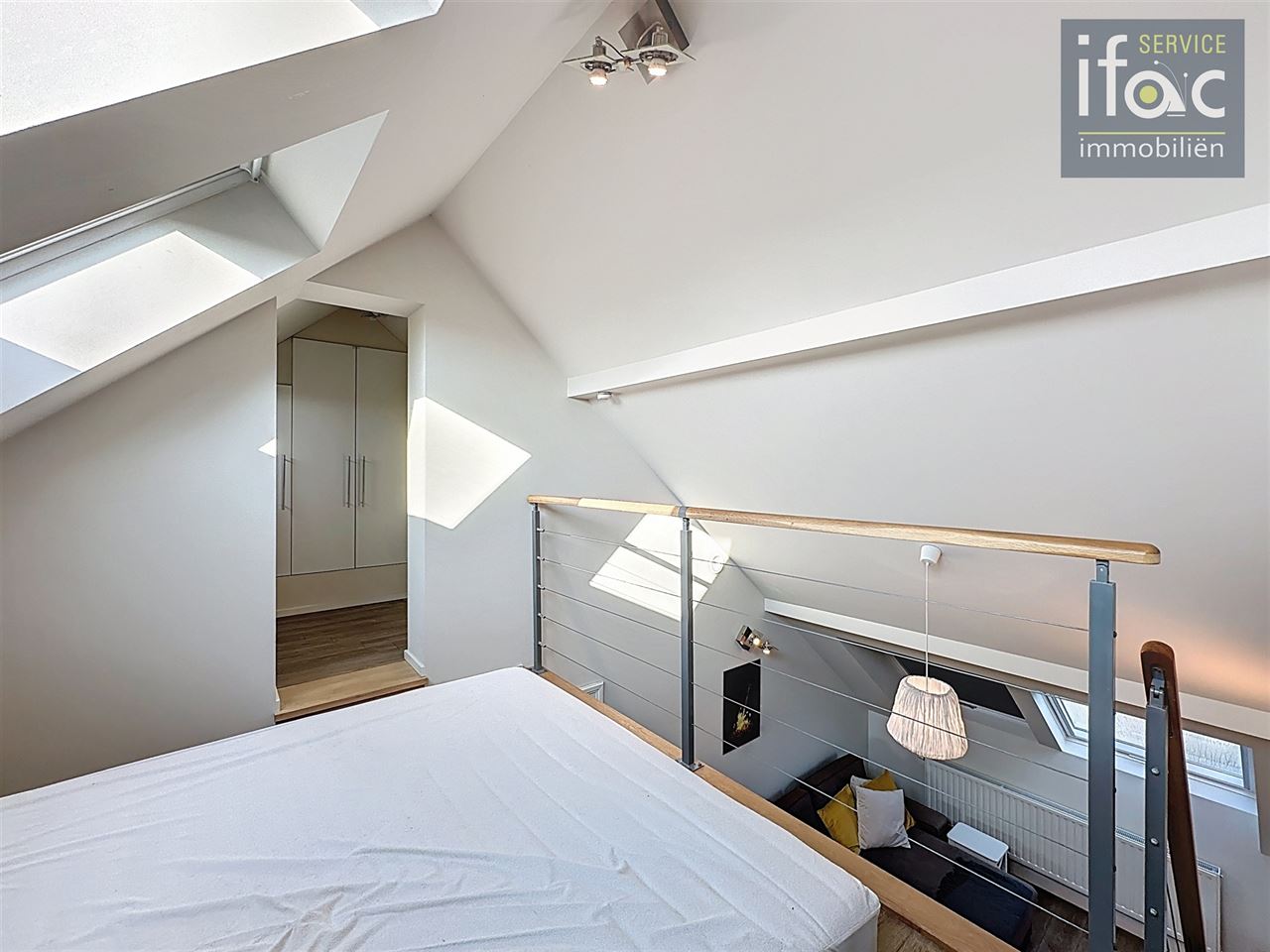 Appartement met mezzanine in herenhuis