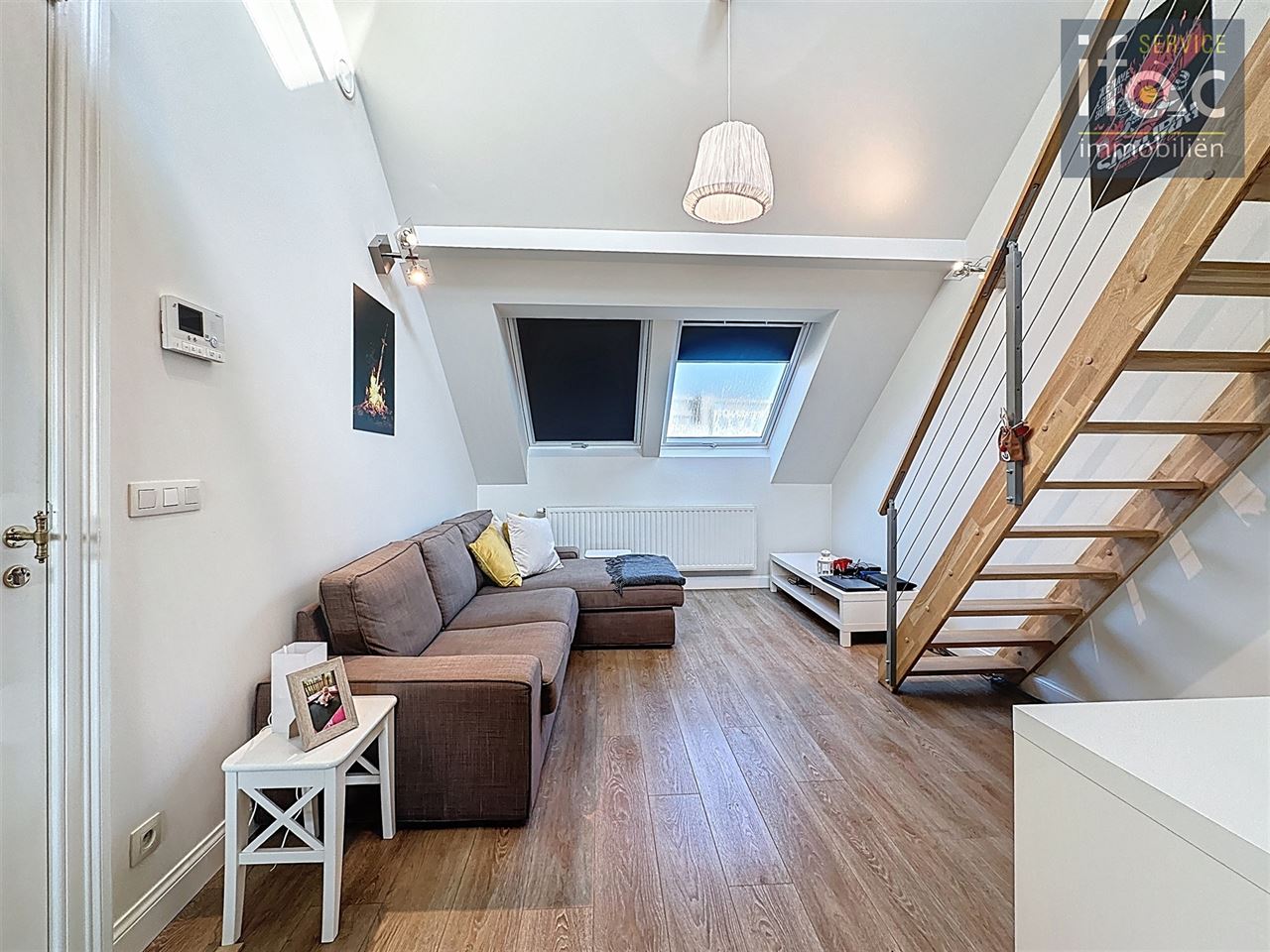 Appartement met mezzanine in herenhuis