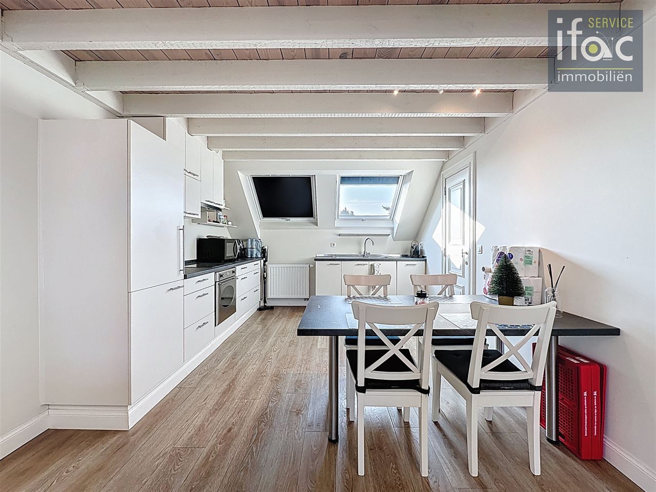 Appartement met mezzanine in herenhuis