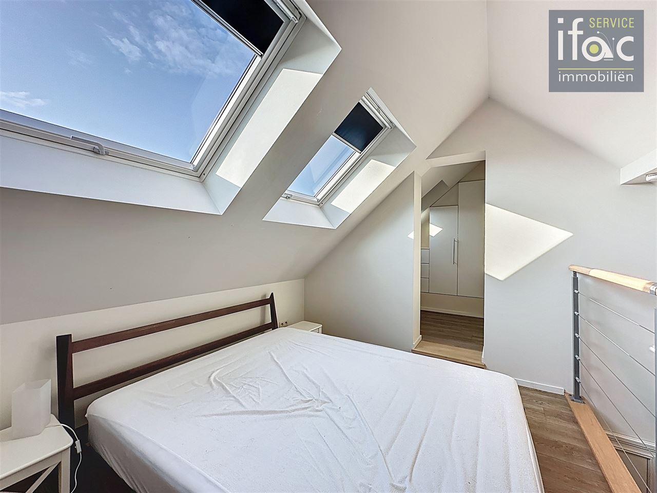 Appartement met mezzanine in herenhuis