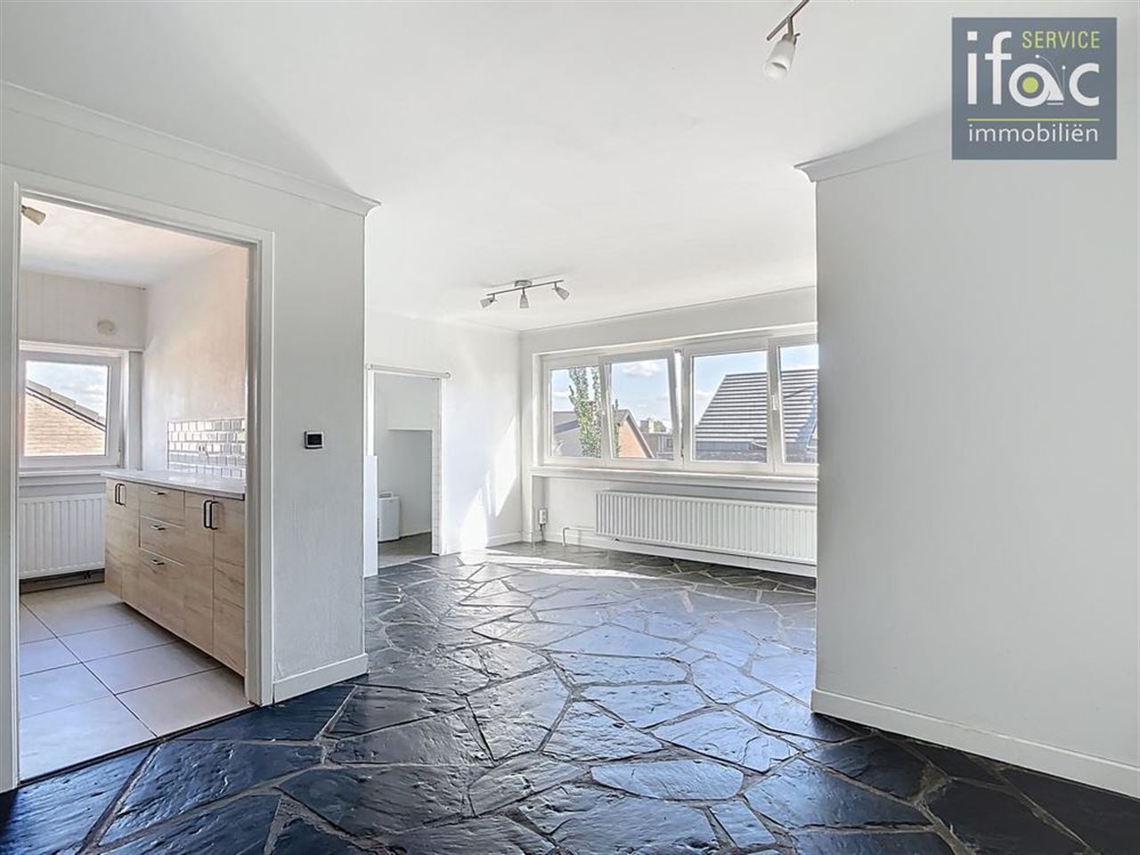 Geweldig gelegen appartement met twee slaapkamers