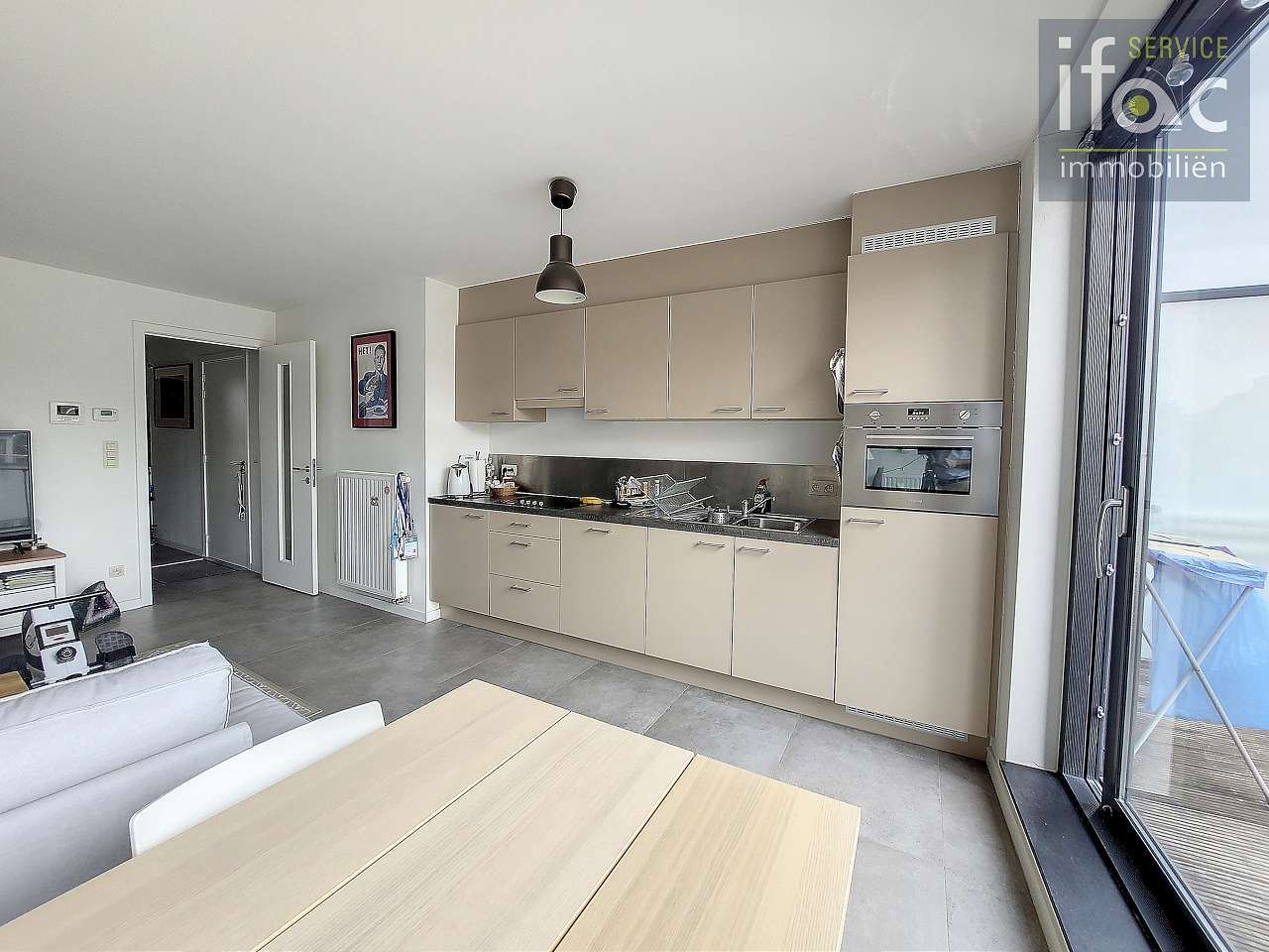 Modern appartement in centrum Tervuren met 2 slaapkamers.