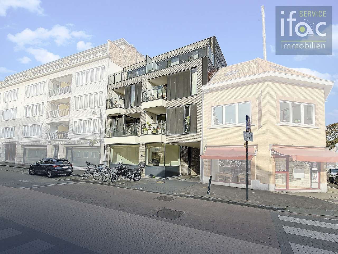 Modern appartement in centrum Tervuren met 2 slaapkamers.