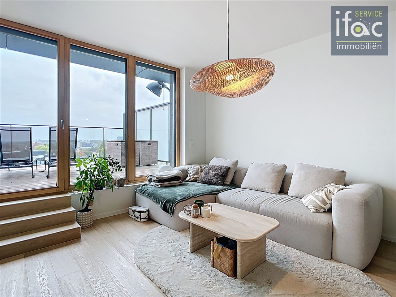 Fantastische duplex penthouse op het zevende verdiep.