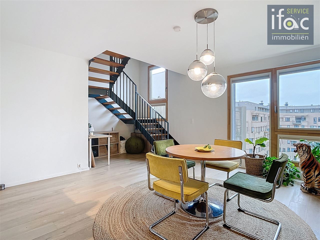 Fantastische duplex penthouse op het zevende verdiep.