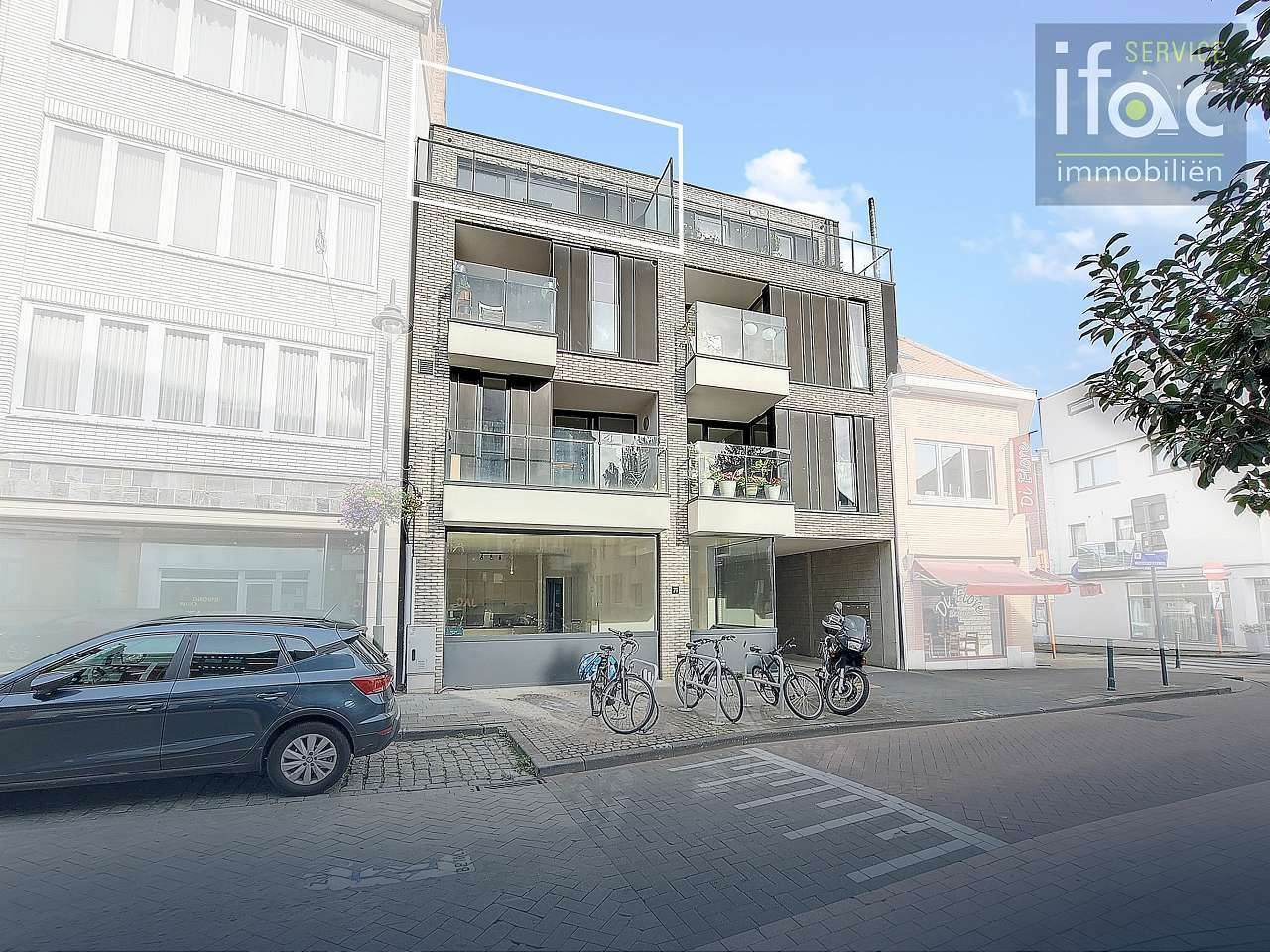 Modern appartement in centrum Tervuren met 2 slaapkamers.
