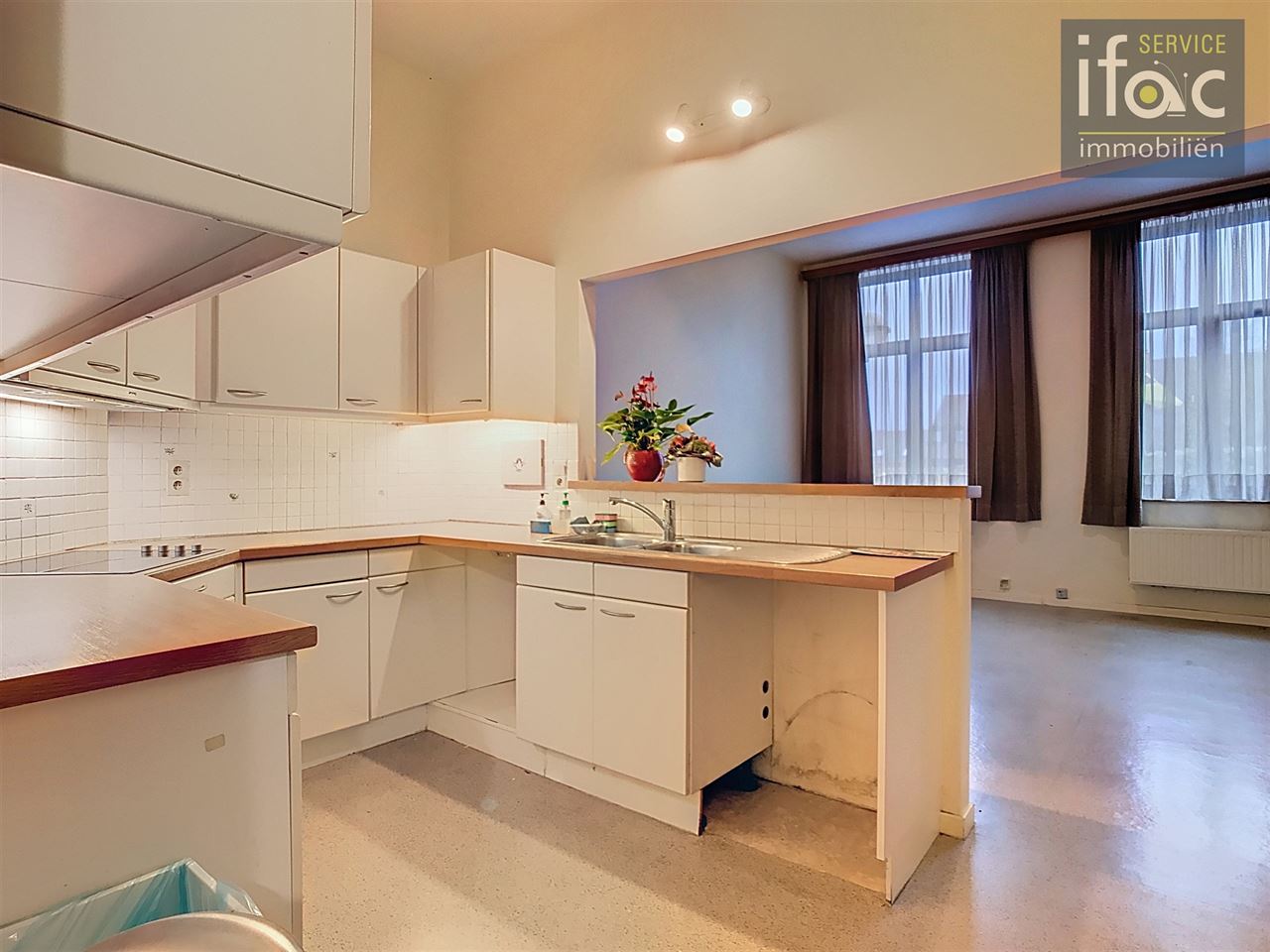 Appartement met één slaapkamer in het stadscentrum