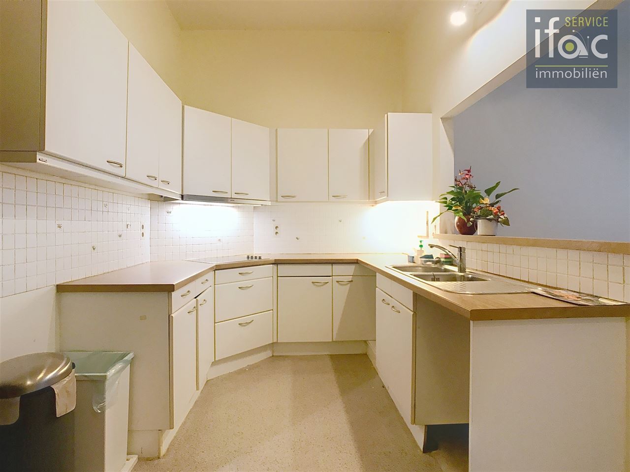 Appartement met één slaapkamer in het stadscentrum