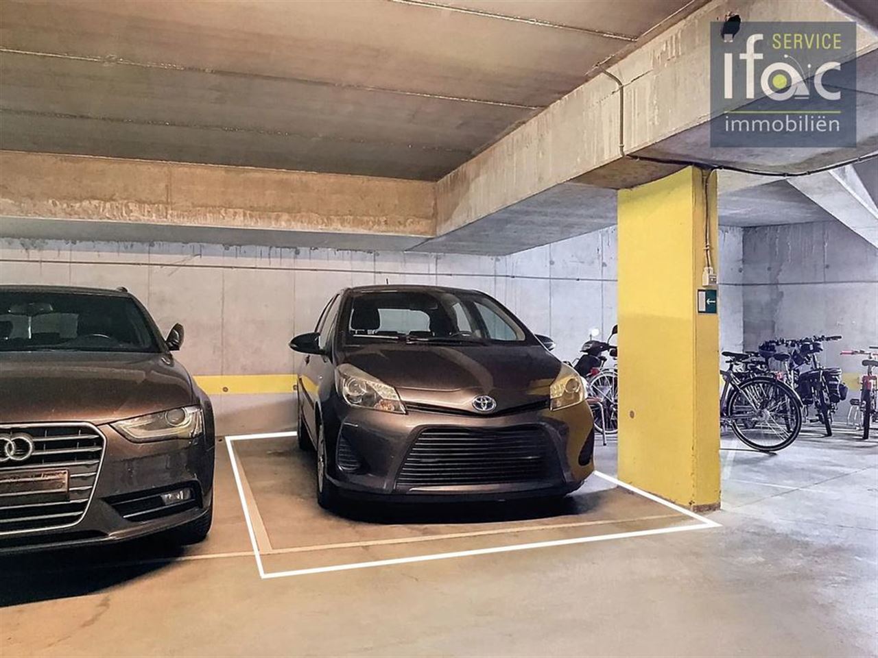 Uitstekend gelegen appartement met 2 slaapkamers