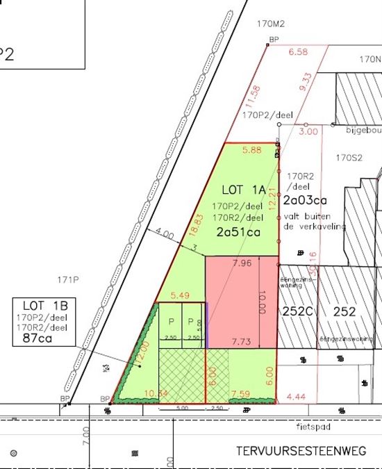 Bouwgrond voor halfopen bebouwing op strategische locatie