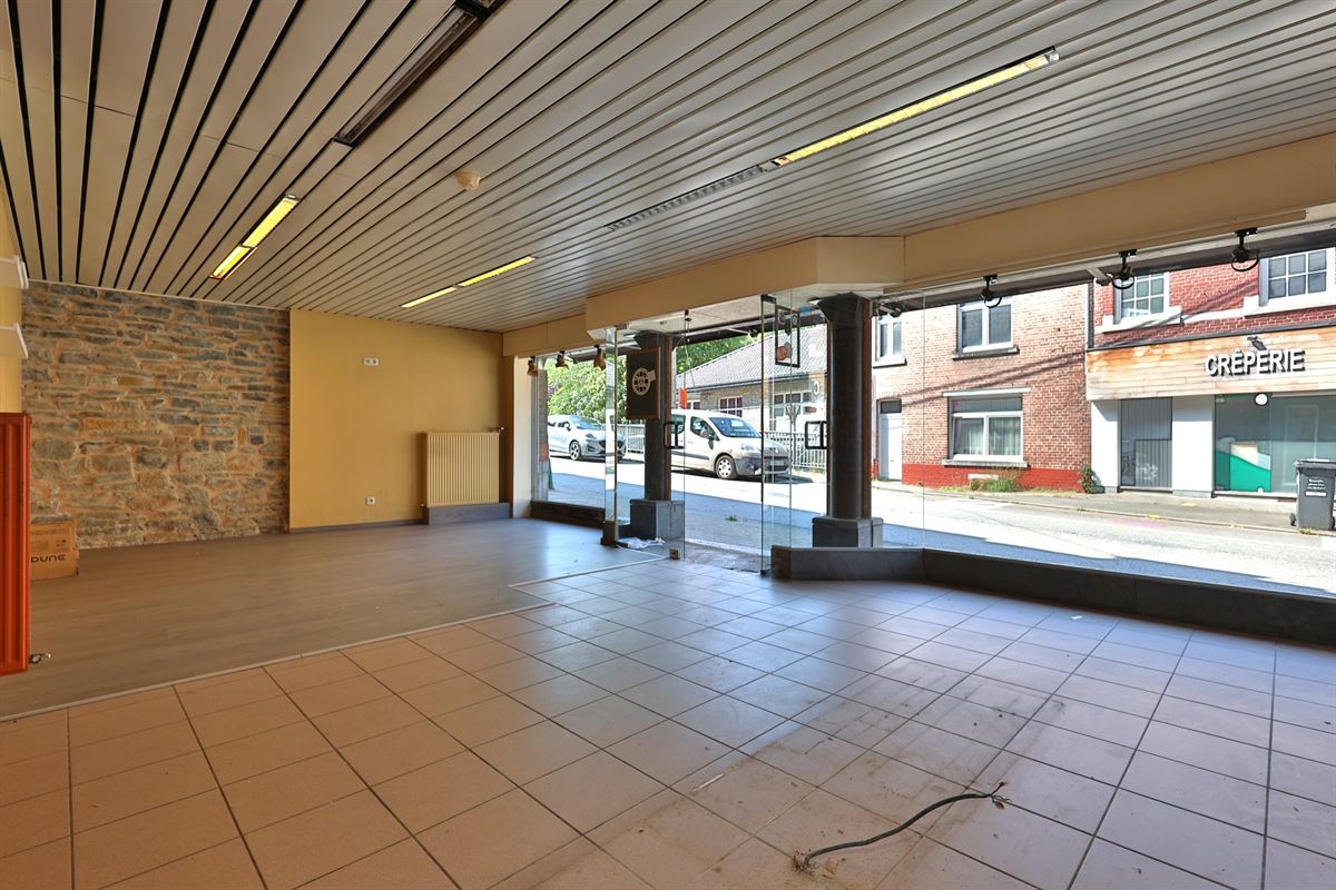Remouchamps - à vendre - Rez commercial et duplex