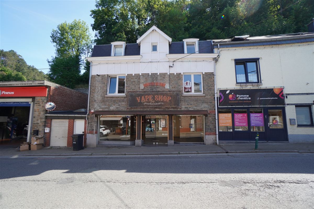 Remouchamps - à vendre - Rez commercial et duplex