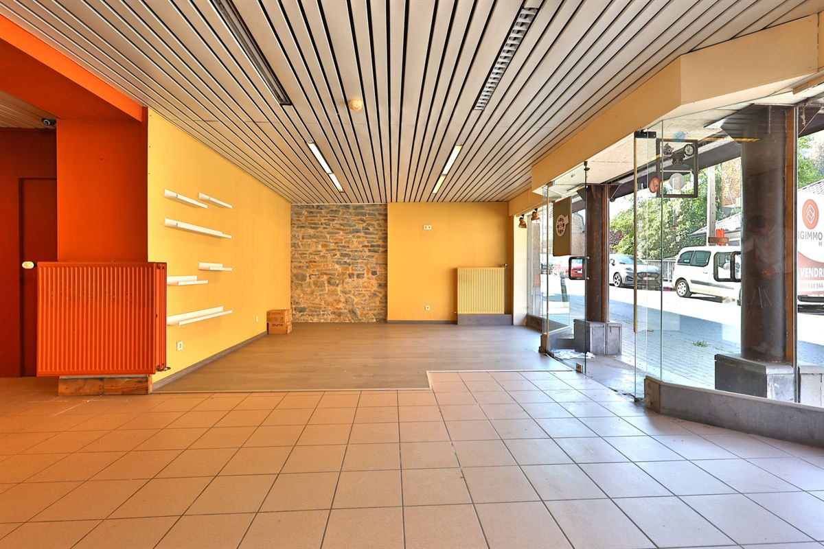 Remouchamps - à vendre - Rez commercial et duplex