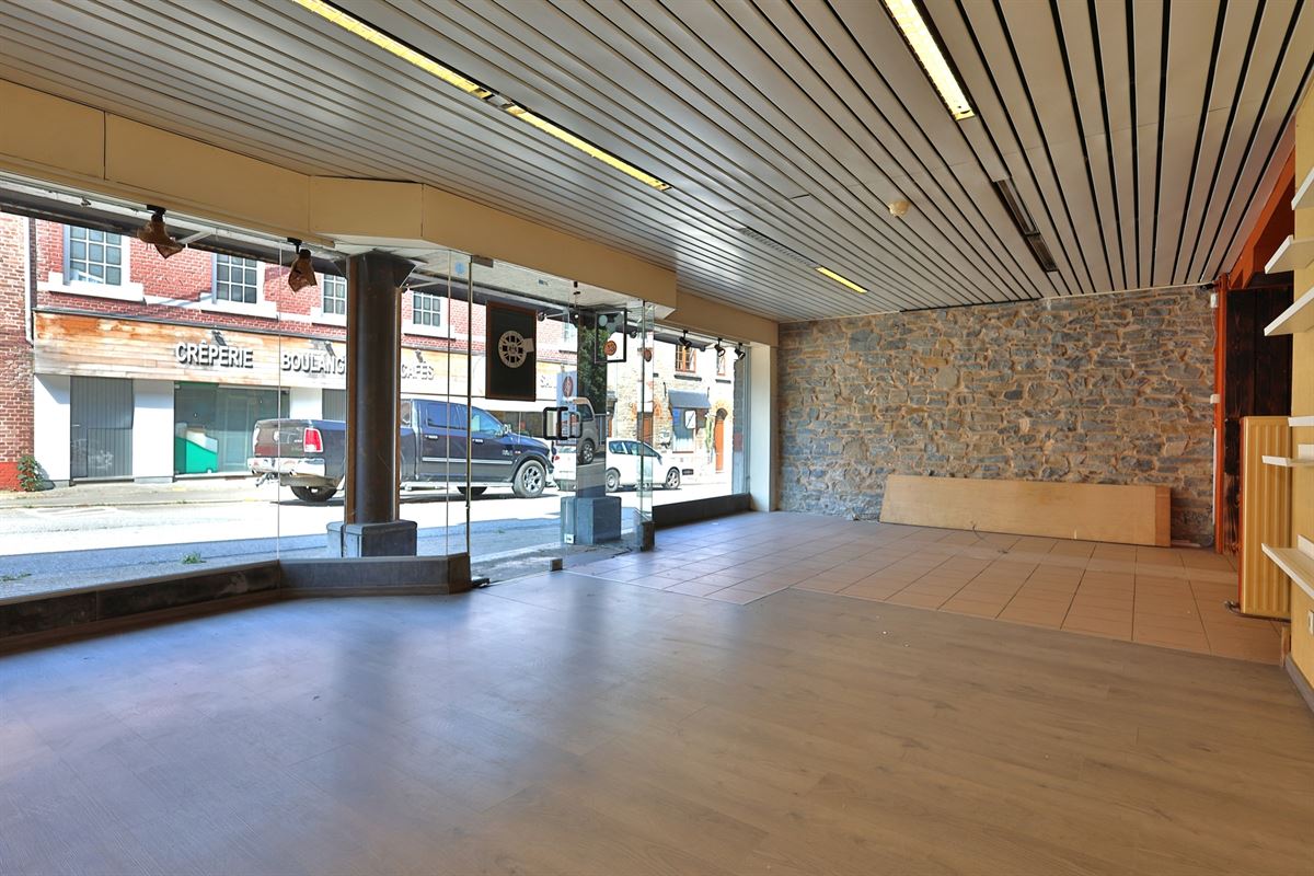 Remouchamps - à vendre - Rez commercial et duplex