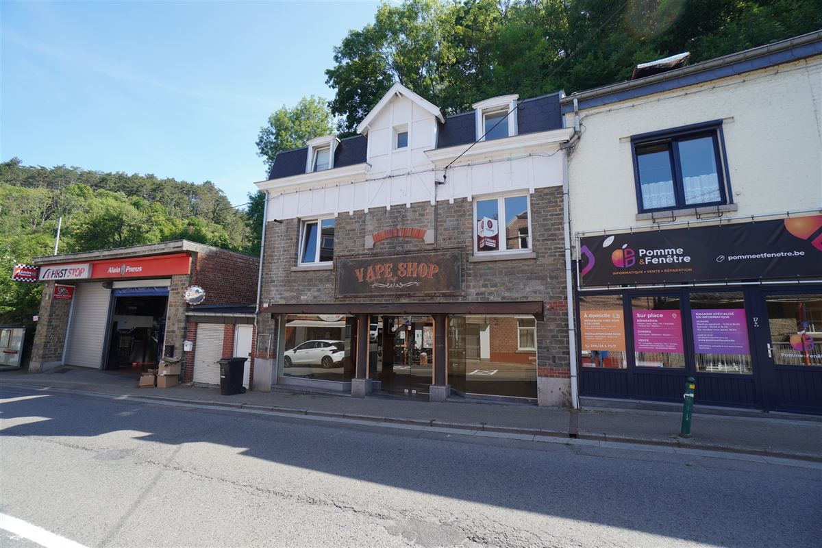 Remouchamps - à vendre - Rez commercial et duplex