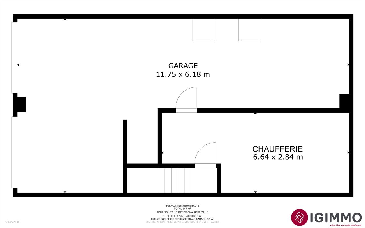 Maison 4 chambres avec piscine