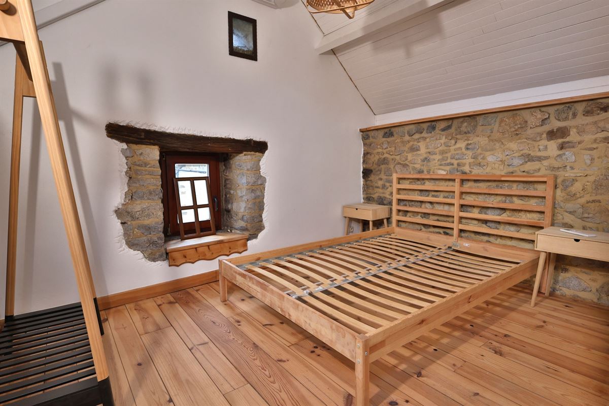 Huis/gîte - te koop - 2 slaapkamers en tuin (niet aangebouwd)