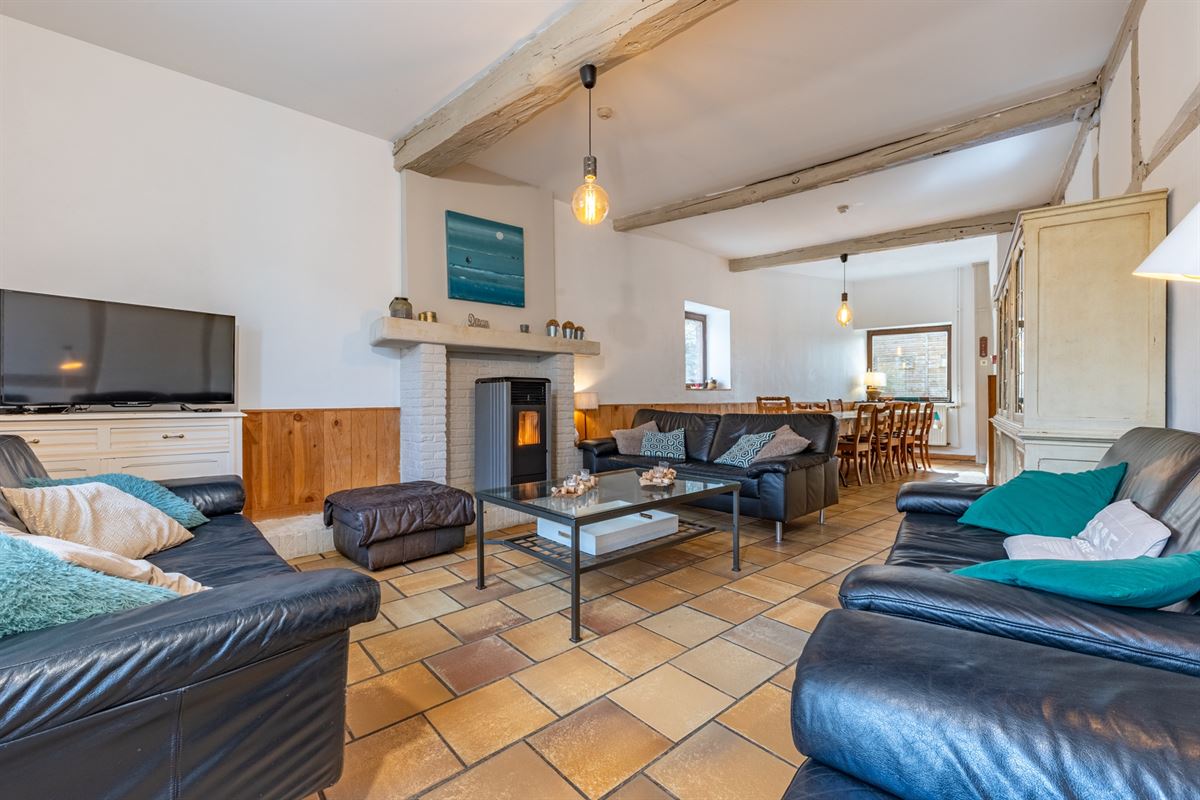 Stoumont - à vendre - maisons/gîtes de 9 chambres, sauna, jaccuzzi, terrasse