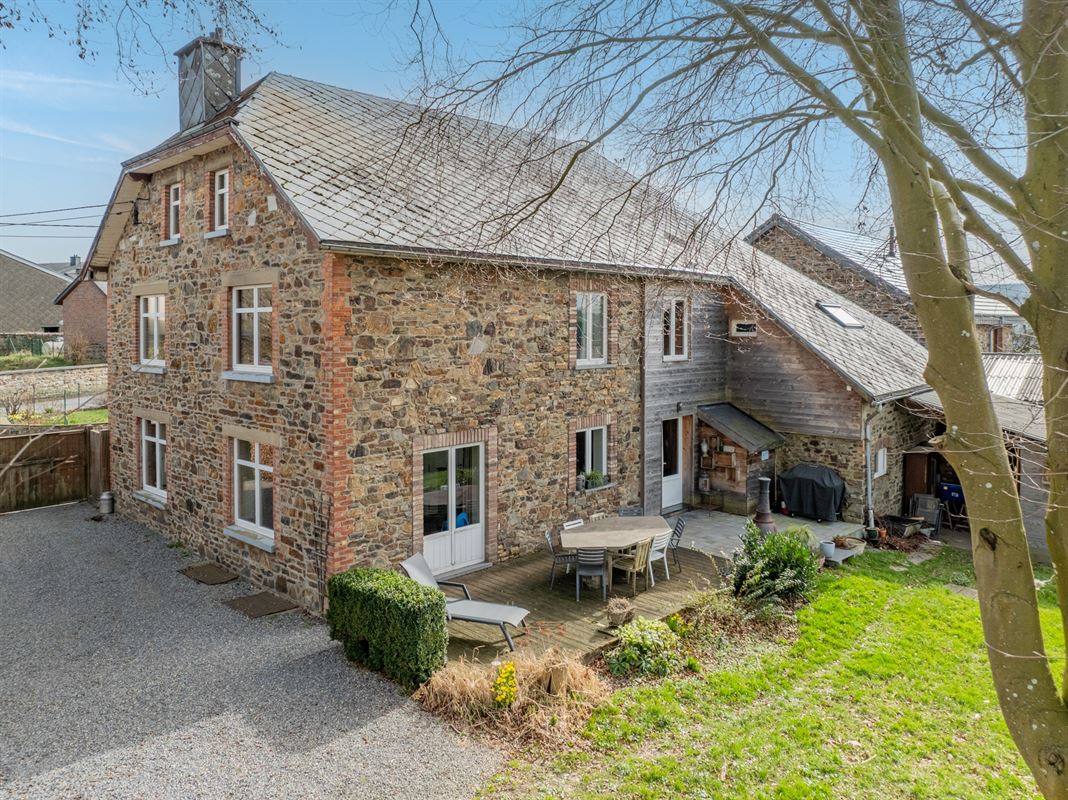 Stoumont - à vendre - maison de charme 5 chambres et jardin