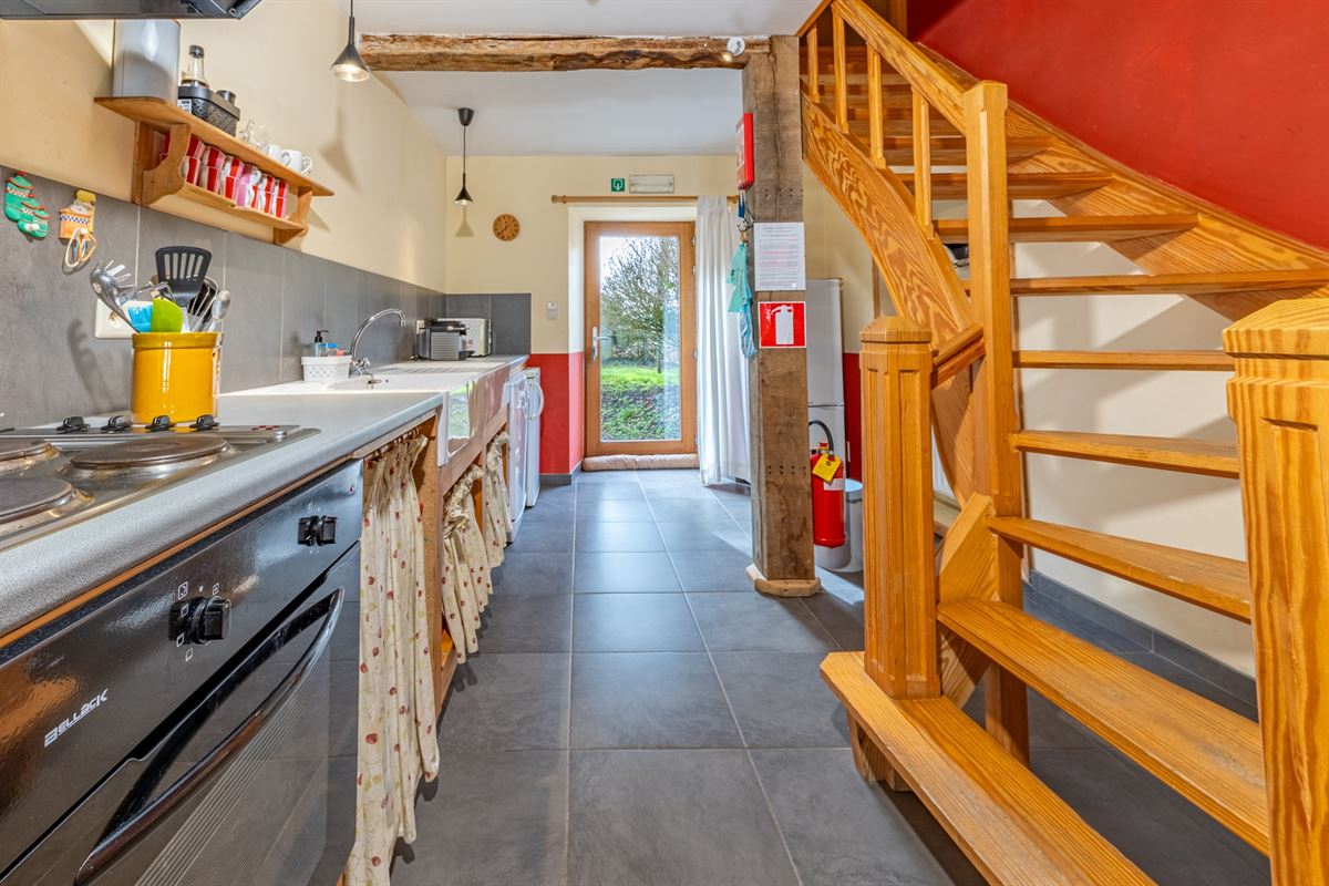 Stoumont - à vendre - maisons/gîtes de 9 chambres, sauna, jaccuzzi, terrasse